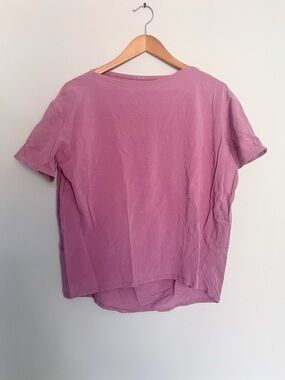 Lululemon Back in Action Short Sleeve T-Shirt Vintage Plum
